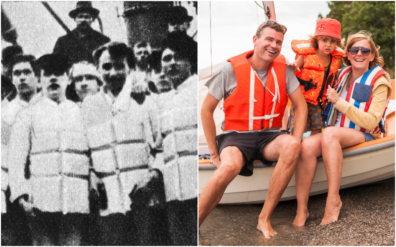 Life Jackets | Alamy Stock Photo by World History Archive & Folio Images/Jenny Lagerqvist