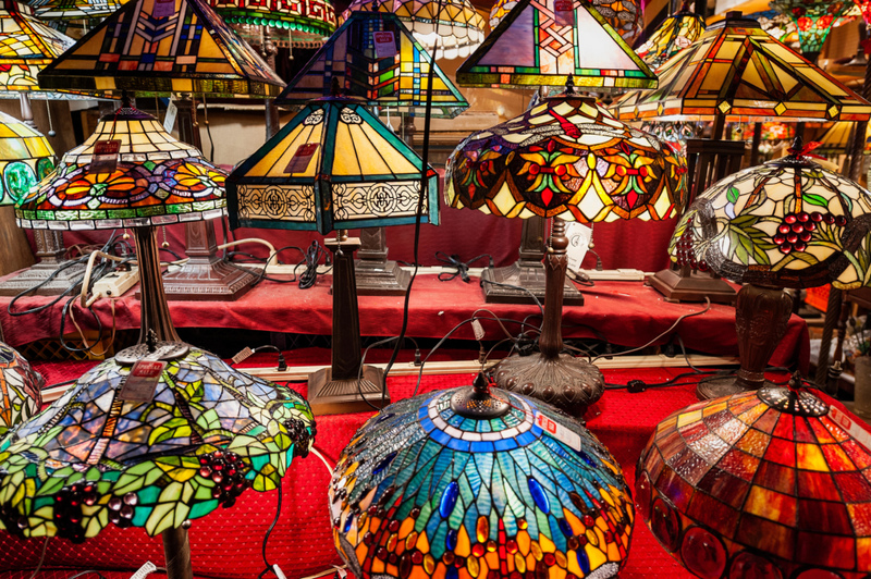 Old Tiffany Lamps | Alamy Stock Photo