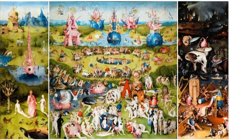 “The Garden of Earthly Delights” by Hieronymus Bosch | Alamy Stock Photo by IanDagnall Computing