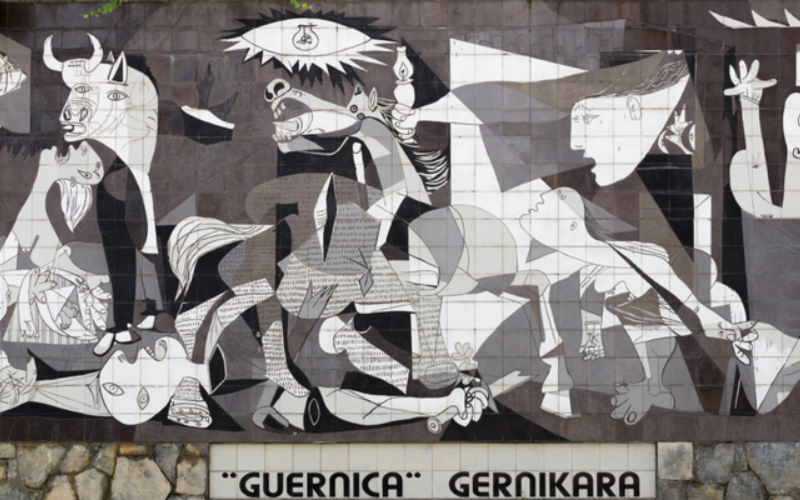 “The Guernica” by Pablo Picasso | tichr/Shutterstock