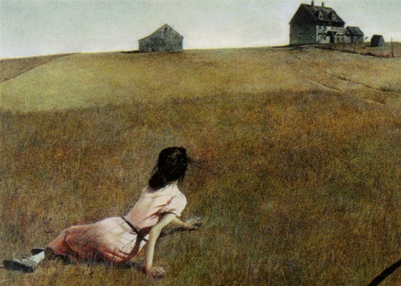 “Christina's World” by Andrew Wyeth | Olga Popova/Shutterstock