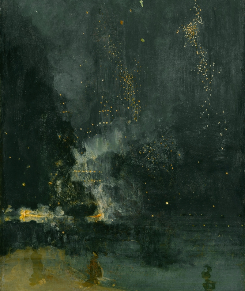“Nocturne in Black and Gold, the Falling Rocket” by James Abbott McNeill Whistler | Getty Images Photo by Sepia Times/Universal Images