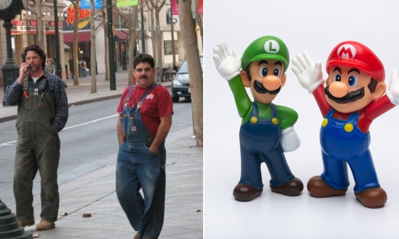 Mario Brothers | Imgur.com/4obB5Ty & Alamy Stock Photo by Boris Zhitkov 