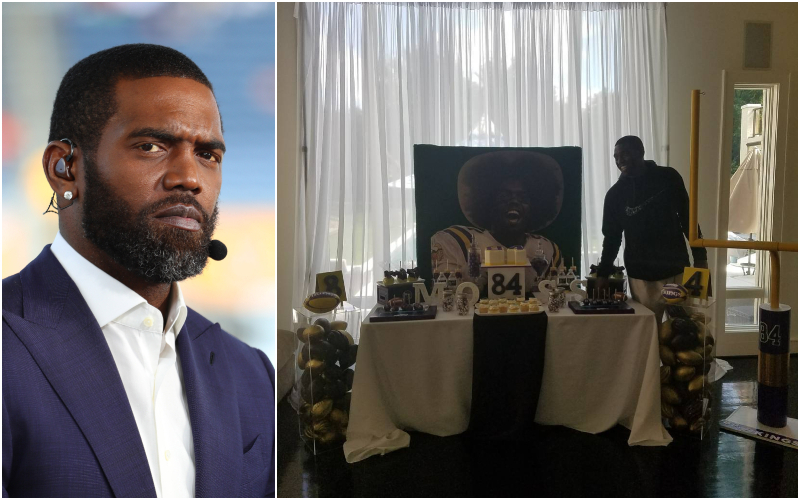 Randy Moss – Rhode Island, Estimated $749K | Steve Jacobson/Image of Sport/Shutterstock & Instagram/@randygmoss