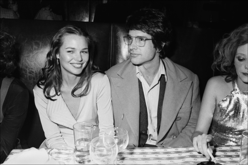 Michelle Phillips and Warren Beatty Party at Sardi’s | Getty Images Photo by Allan Tannenbaum